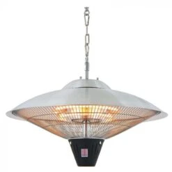 La Hacienda Hanging Halogen Heater - Silver 7 La Hacienda Hanging Halogen Heater - Silver -Decor In Garden Store la hacienda silver hanging heater