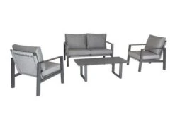 Kettler Larno 4 Seat Lounge Set W Coffee Table -Decor In Garden Store larno 4 seat