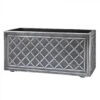 Stewart Garden 70cm Lead Effect Trough - Pewter -Decor In Garden Store lead effct trough