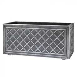 Stewart Garden 70cm Lead Effect Trough - Pewter