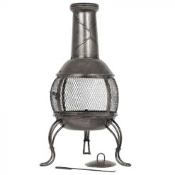 La Hacienda Leon Medium Chimenea -Decor In Garden Store leon heater