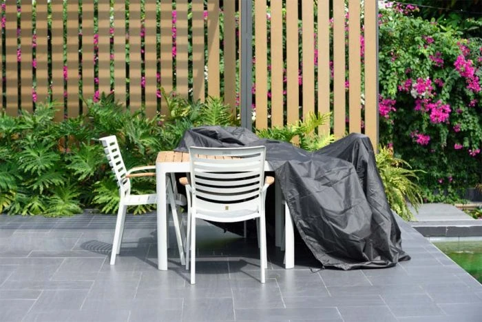 Lifestyle Gardens Cover 4 Seater Square 200x90cm Grey 4 Lifestyle Gardens Cover 4 Seater Square 200x90cm Grey - Image 2
