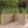 Forest Garden Linear Corner Planter 1.6m -Decor In Garden Store linear corner