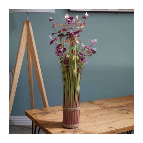 Smart Garden In-Lit Violet Eucalyptus Faux Bouquet 4 Smart Garden In-Lit Violet Eucalyptus Faux Bouquet - Image 2