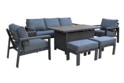 Livorno 3 Seat Lounge Set W160x90cm Static Table -Decor In Garden Store livorno 3 seat lounge set 2