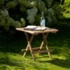 Bramblecrest Ludlow Square Folding Picnic Table -Decor In Garden Store ludlow table