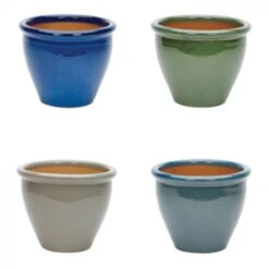 Apta Malay Glazed Planter 36cm 6 Apta Malay Glazed Planter 36cm -Decor In Garden Store malay glazed colours 3