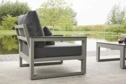 Norfolk Leisure - Timber Lounge Set -Decor In Garden Store mallorca lounge matt grey detail 20 1024x684