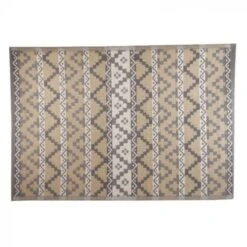 Alfresco Rug - Aztech Mocha/Slate 150 X 210cm - Smart Garden -Decor In Garden Store mocha aztec pattern