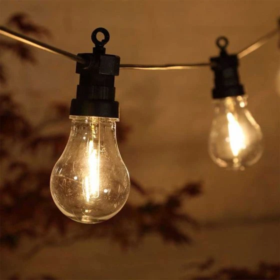 NOMA Small Edison Festoon Connectable Lights 20 LED 4 NOMA Small Edison Festoon Connectable Lights 20 LED - Image 2