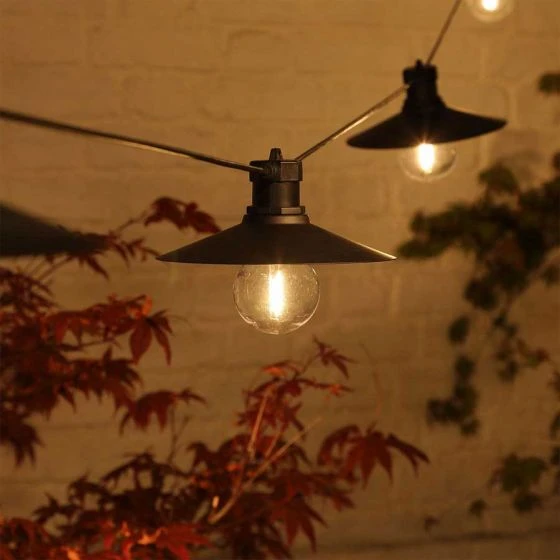 NOMA 6 Saucer With Bulb Festoon Connectable LED Lights 4 NOMA 6 Saucer With Bulb Festoon Connectable LED Lights - Image 2