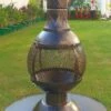 Opera Cast Iron Chimenea - Gardeco -Decor In Garden Store opera chiminea