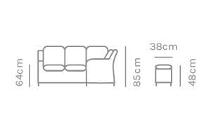 Kettler Palma Mini Casual Dining Set With Glass Table Whitewash 11 Kettler Palma Mini Casual Dining Set With Glass Table Whitewash - Image 9