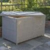 Kettler Palma Cushion Box Whitewash -Decor In Garden Store palma cushion box