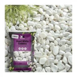 Pearl White Cobbles Large - Kelkay