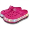 Town & Country Kids Light Up Cloggies - Pink -Decor In Garden Store pink cloggie final blur 1 2