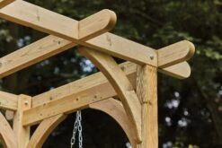 Woodshaw Appleton Swing Arbour 8 Woodshaw Appleton Swing Arbour -Decor In Garden Store prod 620003 appleton swing arbour 7 ls web