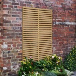 Forest Garden Slatted Trellis 180x90cm