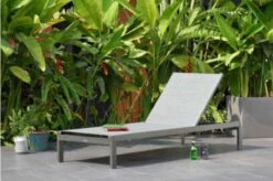 Lifestyle Gardens Solana Stacking Wheel Lounger