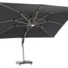 Worcester Rectangle Side Post Parasol W LEDs & Cover Grey W Base 1 Worcester Rectangle Side Post Parasol W LEDs & Cover Grey W Base -Decor In Garden Store spglp15 1 web