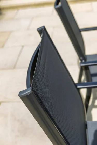 Kettler Surf Stacking Chair Iron Grey 4 Kettler Surf Stacking Chair Iron Grey - Image 2