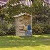 Woodshaw Tansley Seated Arbour -Decor In Garden Store tansley seated arbour 2
