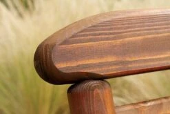 Woodshaw Thornton Rustic Bench 5ft -Decor In Garden Store thornton rustic bench 5ft close up