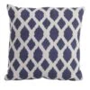 Bramblecrest Scatter Cushion Square Blue Trellis