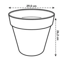 Elho Loft Urban Round 30cm Pistacio 8 Elho Loft Urban Round 30cm Pistacio -Decor In Garden Store untitled 2 9