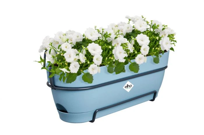Elho Vibia Campana Trough Allin1 50cm Vintage Blue 5 Elho Vibia Campana Trough Allin1 50cm Vintage Blue - Image 3