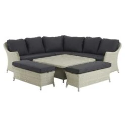 Bramblecrest Chatsworth Modular Sofa Set W Square Adj Table & 2 Benches 9 Bramblecrest Chatsworth Modular Sofa Set W Square Adj Table & 2 Benches -Decor In Garden Store untitled 4