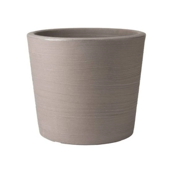 Stewart Garden 40cm Varese Low Planter - Dark Brown 3 Stewart Garden 40cm Varese Low Planter - Dark Brown