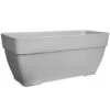 Elho Vibia Campana Terrace Trough 80cm - Living Concrete -Decor In Garden Store vibia torugh concrete