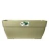 Elho Vibia Campana Terrace Trough 80cm - Sage Green 1 Elho Vibia Campana Terrace Trough 80cm - Sage Green -Decor In Garden Store vibia trough sage