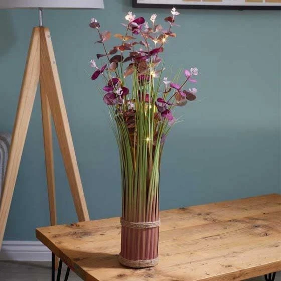Smart Garden In-Lit Violet Eucalyptus Faux Bouquet 3 Smart Garden In-Lit Violet Eucalyptus Faux Bouquet