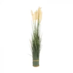 Smart Garden White Pampas Faux Bouquet 120cm -Decor In Garden Store white pampas 2