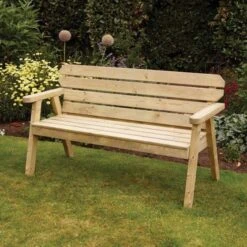 Woodshaw Hampton Bench 5ft -Decor In Garden Store woodshaw hampton bench 5ft 2