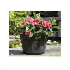 Tom Chambers Whiskey Barrel Planter Small