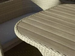 Bramblecrest Tetbury 8 Seat Balcony Set W Parasol - Nutmeg -Decor In Garden Store x20qs4kn1nw 3 web