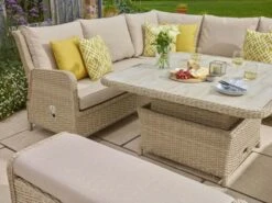 Bramblecrest Somerford Reclining Modular Sofa Set W Adj Table & 2 Benches -Decor In Garden Store x23wsfsqcd2jr 4 web
