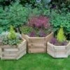 Forest Garden York Hexagonal Planter Small -Decor In Garden Store york hex 1
